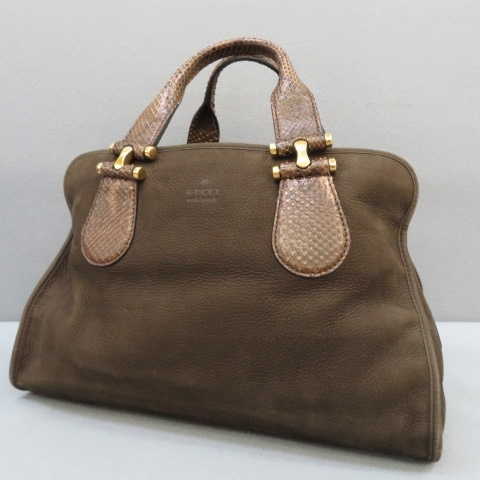 ヤフオク! -グッチ パイソン バッグの中古品・新品・未使用品一覧