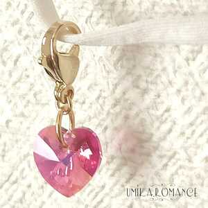  rose Heart ( mask charm )* hand made 