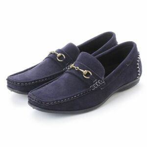  outlet обувь для вождения 28.0cm темно-синий мужской bit Loafer под замшу 15109 ③