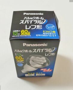 Panasonic Panasonic pa look ball spiral ref shape EFR15ED/12/2 F lamp shape fluorescent lamp R15 shape clasp E26 cool color daytime light color EFR15ED122F ②