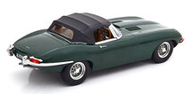 セール　KK scale 1/18 Jaguar E Type Series 1 RHD Convertible closed 1961　ダークグリーン　ダイキャスト製　ジャガー_画像2