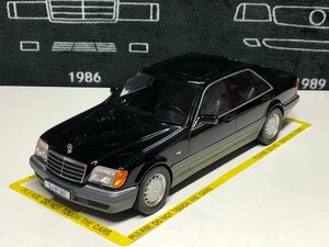 iScale 1/18 Mercedes Benz S500 (W140) year 1994-98 black　メルセデス　ベンツ