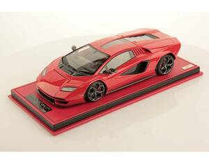 MR collection 1/18 Lamborghini Countach LPI 800-4 Rosso LAMBO052B Lamborghini counter k