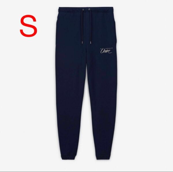 【Navy / S】Jordan x UNION Fleece Pants