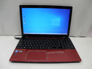 TOSHIBA！Dynabook！ブルーレイ！カメラ！8G！750G！T553/37JR(赤)