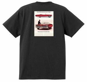 アドバタイジング ポンティアック Ｔシャツ 392 黒 1965 テンペスト ボンネビル カタリナ パリジェンヌ アメ車