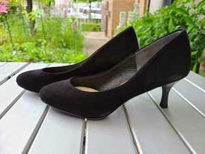 STRAWBERRY-FIELDS Strawberry Fields high heel black suede 22