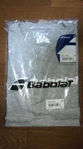 ■海外限定発売■BABOLAT（バボラ）Exercise Logo Tシャツ（US/EU：L）グレー_画像6