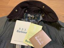 Barbour バブアー ビデイル BEDALE ORIGINAL セージグリーン 4ポケット 別注 ３ワラント サイズC30/76CM /検スリムOB新品ビューフォート_画像10