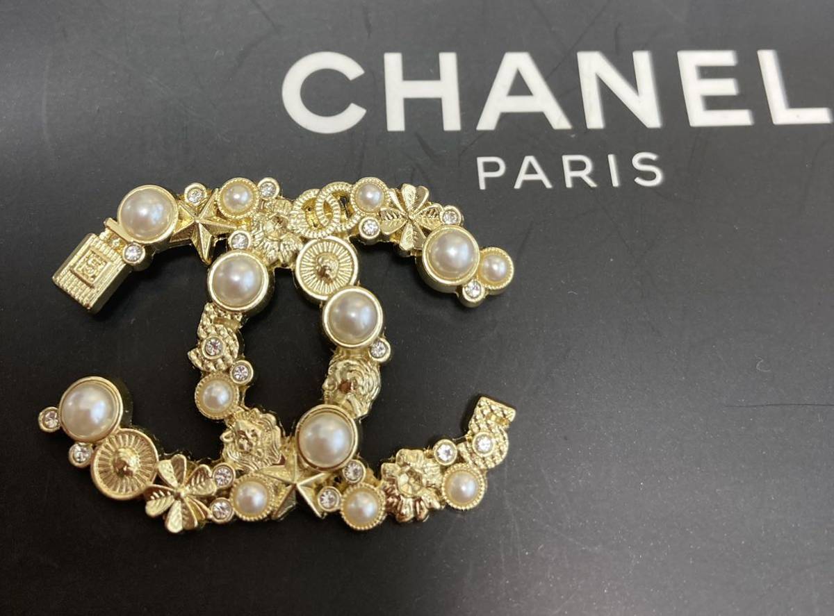 ヤフオク! -chanel ブローチ パールの中古品・新品・未使用品一覧