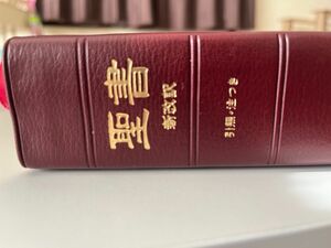 新改訳聖書 第二版 引照.注つき　いのちのことば社