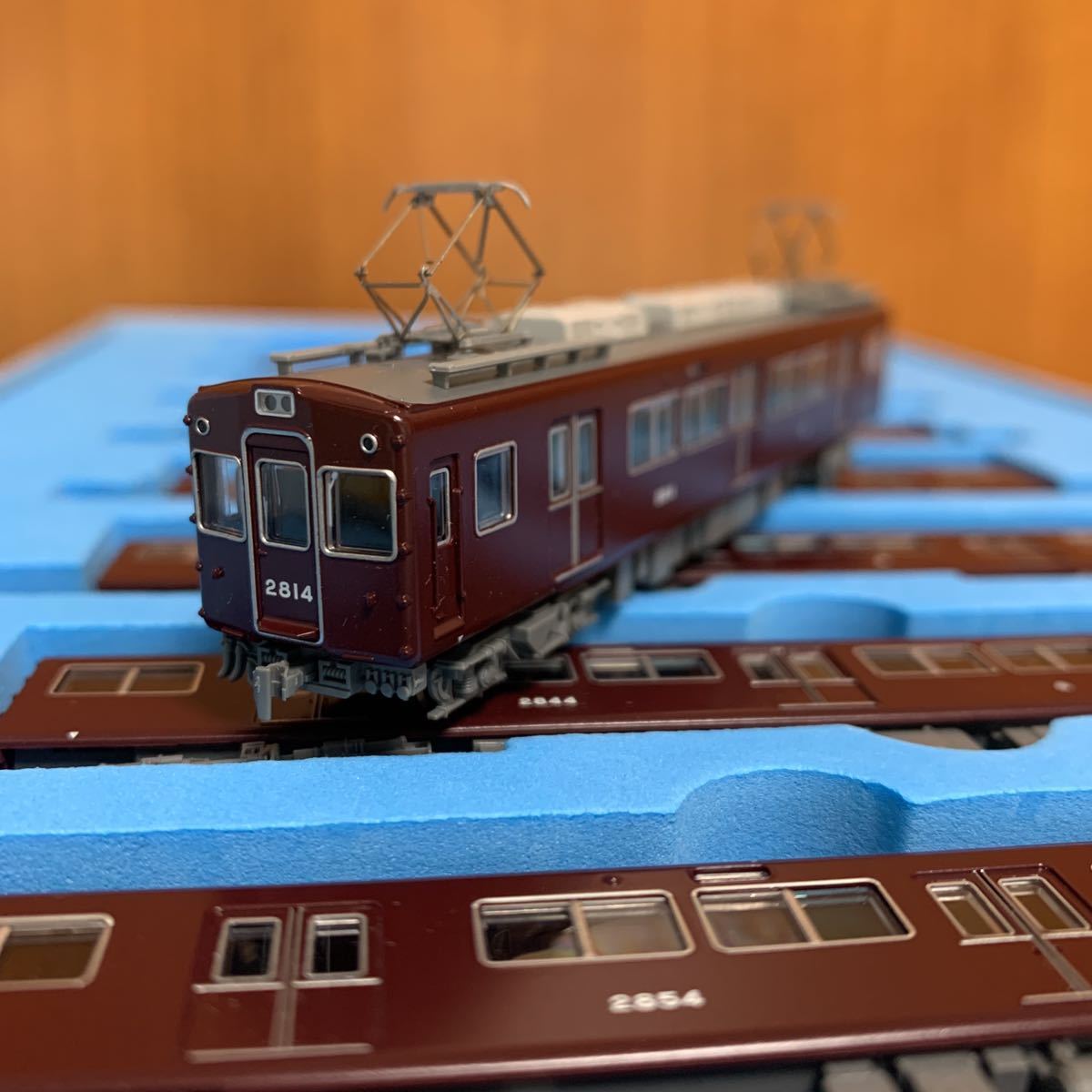 してました レッドサンEH様専用 阪急2800系 A-1996 3扉 冷房改造車の
