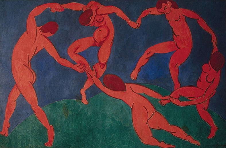 جديد, تقنية خاصة للرسم المطبوع عالي الجودة لـ Matisse's Dance II, إطار خشبي, 3 ميزات رئيسية بما في ذلك المعالجة الضوئية, سعر خاص 1980 جنيه (شامل الشحن), اشتري الآن, عمل فني, تلوين, آحرون