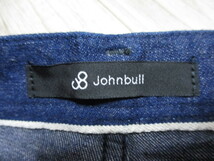 未使用★定価14000+税 John bull・サイズ SS/XS レディース ネイビー ジーンズ デニム パンツ ジョンブル コットン100％ 日本製 新品 AP444_画像4