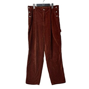 ダブレット doublet　 21AW CUT OFF VELVET PANTS　カットオフベルベットパンツ　ベロアパンツ 商品番号：8047000069776