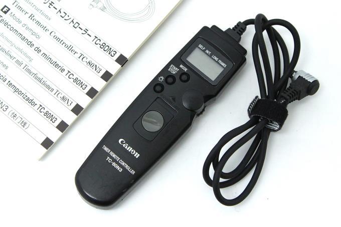 Canon タイマーリモートコントローラー TC-80N3 新品未使用 liftal
