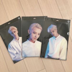 EXO OVERDOSE クリアファイル　カイ　スホ　タオ　公式グッズ