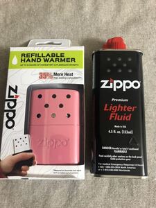 ZIPPO(ジッポー) ハンドウォーマー　注油式カイロ　携帯カイロ　オイルカイロ　オイル付き