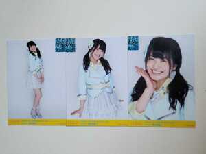 NMB48 植田碧麗 NMB48 4TH ANNIVERSARY LIVE 会場 生写真 3種コンプ