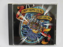 I don't wanna live my life like you / サイクス 1995 Sykes ジョン サイクス 日本盤 送料込 _画像1