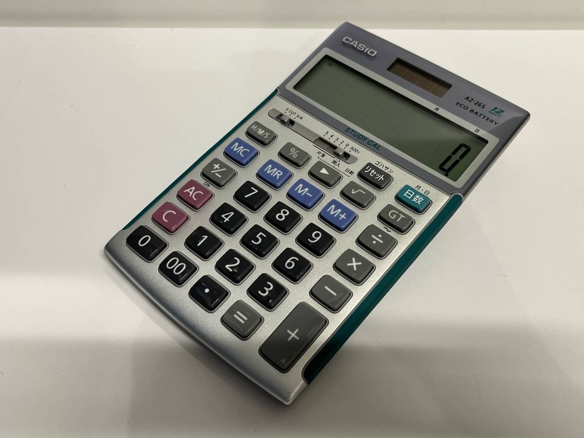 ヤフオク! -「電卓 カシオ az-26s」の落札相場・落札価格
