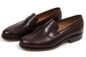  new goods -YA723-yanko Loafer bordeaux 7(25.5cm) YANKO