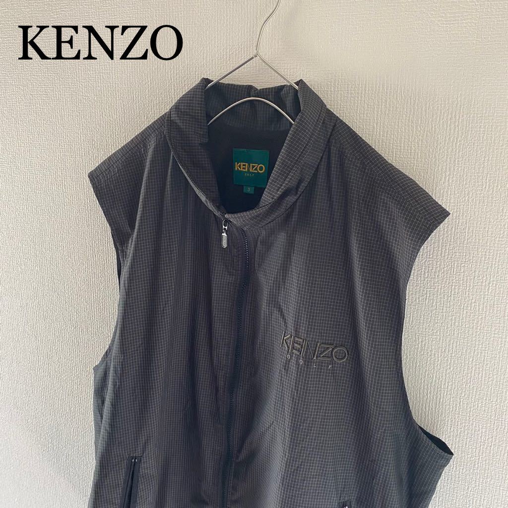 希少80s90s初期ケンゾー ウエストコート シルクシャツベスト 古着