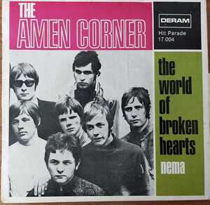 The Amen Corner/The World Of Broken Hearts/仏Org.ピクチャースリーブ付7/Andy Fairweather-Low