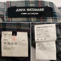 AD2005 JUNYA WATANABE コムデギャルソン ドッキング 巻き ジャケット ハーフパンツ チェック ジュンヤワタナベ スカート archive 2120257_画像6