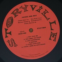 良盤屋◆LP◆Jazz;ジャッキー＆ロイ　Jackie ＆ Roy/Storyville Presents Jackie And Roy/1991 ◆J-3066_画像9