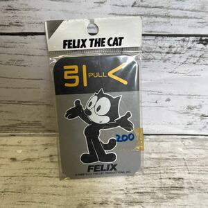 j693 1988年 FELIX THE CAT サインプレート 引く　未開封