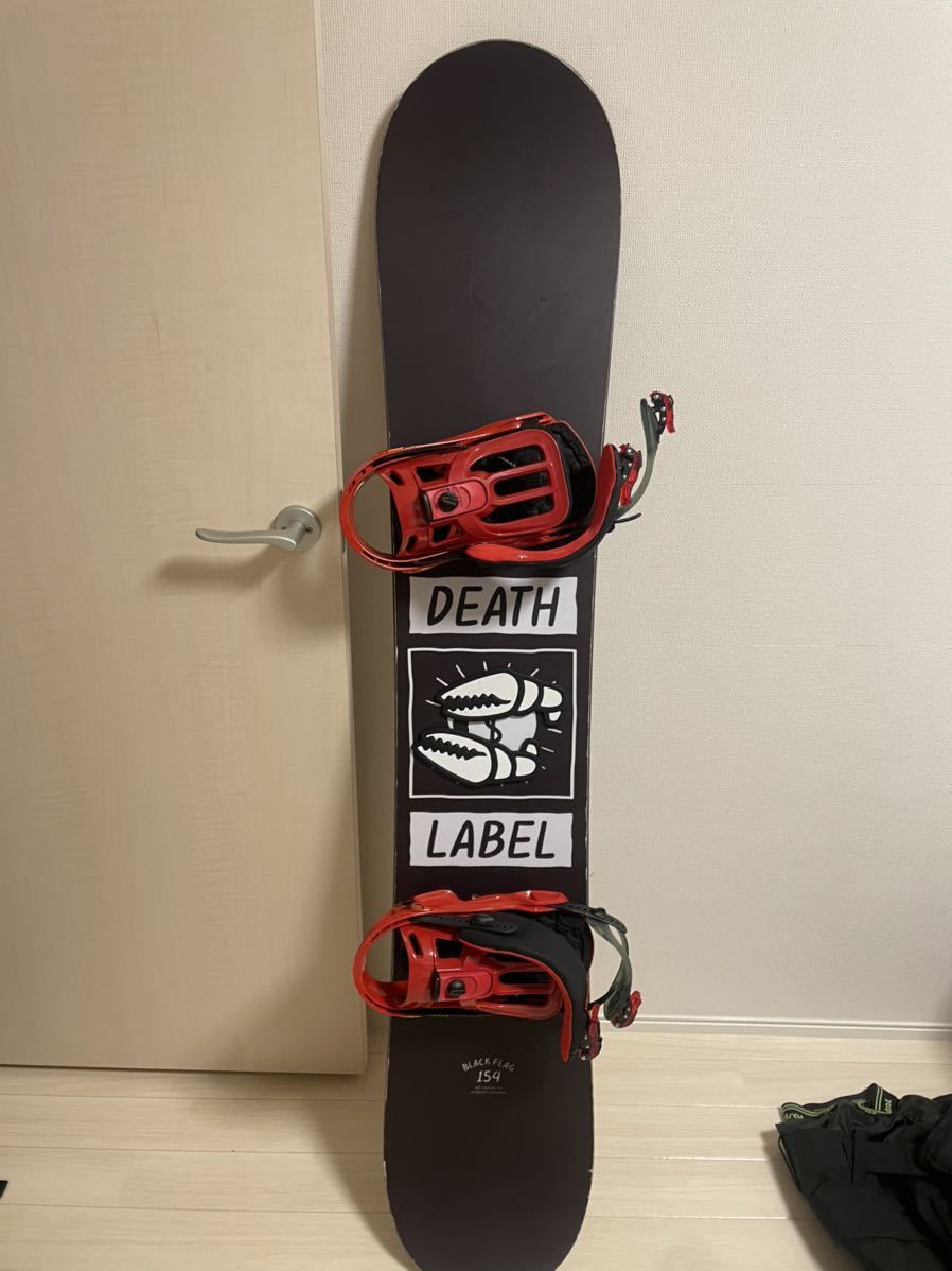 スノーボード 限定品 世界に8本のみ DEATH LABEL サイズ153 65%OFF
