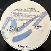 ■1982年 Reissue US盤 THE FUN BOY THREE - THE FUN BOY THREE 12”LP PV 41383 Chrysalis_画像4