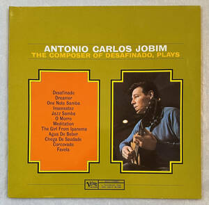 ■1985年 Reissue Netherlands盤 Antonio Carlos Jobim - The Composer Of Desafinado, Plays 12”LP 823 011-1 Verve Records