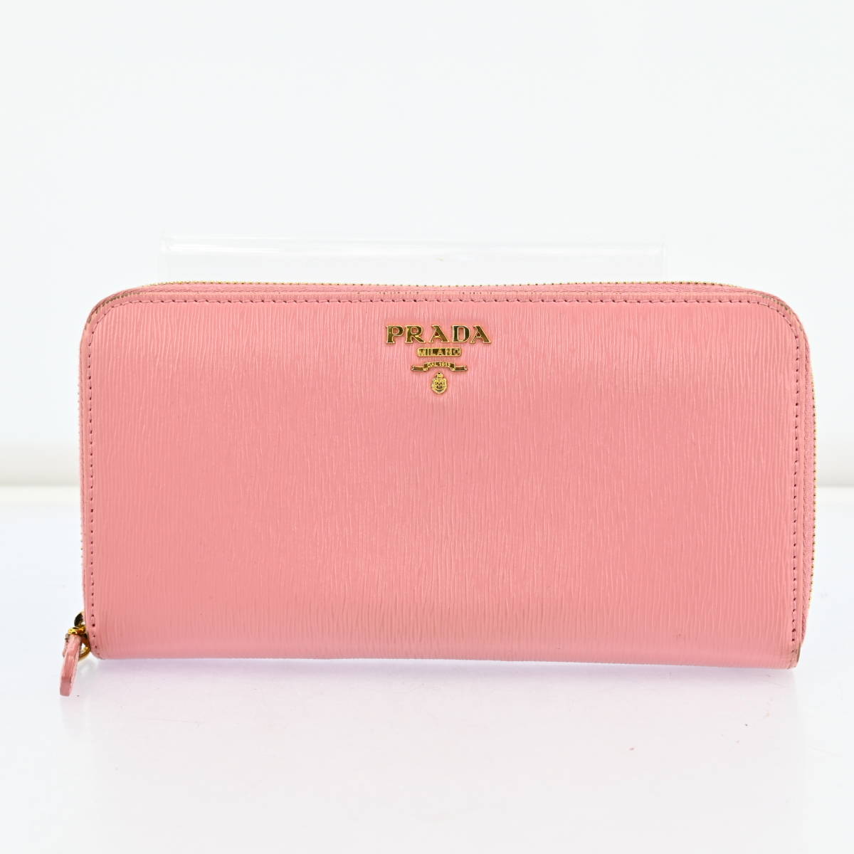 ヤフオク! -prada 財布 ピンクの中古品・新品・未使用品一覧