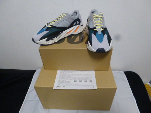 送料無料【30㎝】ADIDAS YEEZY BOOST 700 WAVE RUNNER 国内正規品 新品 付属品完備 B75571 アディダス イージーブースト ウェーブランナー