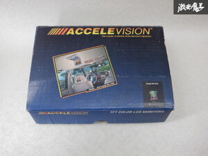 ACCELE VISION TFT COLOR モニター HRM4M ヘッドレストモニター 棚D12I