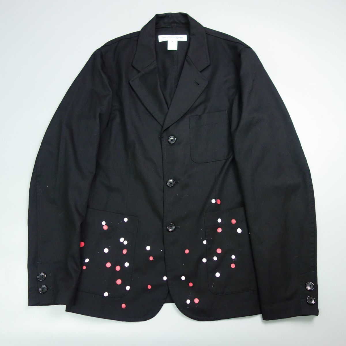 ヤフオク! -comme des garconsコムデギャルソン ウール ジャケットの ...