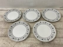 ｐmi☆100 Noritake Silver Queen ノリタケ シルバークイーン ケーキ皿 プレート 5枚☆_画像1