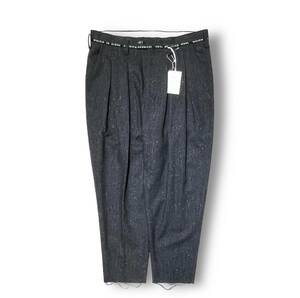 21AW doublet RECYCLE WOOL TROUSERS リサイクルウールトラウザーズ サイズ:L グレー 06PT152 ダブレット 店舗受取可