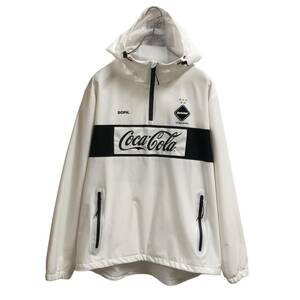 F.C.REAL BRISTOL エフシー レアルブリストル COCA-COLA HALF ZIP コカ・コーラ ハーフジップ ジャージ FCRB-200002 サイズM 店舗受取可