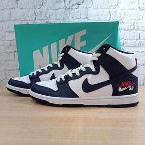 SB ZOOM DUNK HIGH PRO "OBSIDIAN" 854851-441 （オブシディアン/オブシディアン/ホワイト/ユニバーシティレッド）