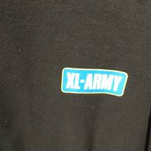 X-LARGE エクストララージ XL-ARMY HOODED SWEAT メンズ パーカー アーミーフードスウェット Lサイズ ストリート_画像5