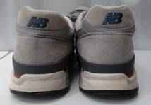 new balance ニューバランス 998 M998RR スニーカー グレー 灰色 サイズ26.5cm USA製 MADE IN USA_画像4