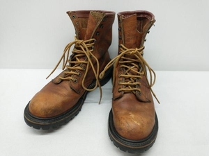 RED WING 30152 ロガーブーツ レースアップブーツ レザー メンズ 約24.5cm Size 6.5 ブラウン