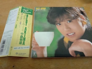 帯あり 中森明菜 CD BEST AKINA メモワール　WPCL-10280