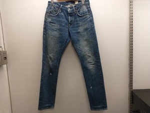 YANUK повреждение обработка краска джинсы 28