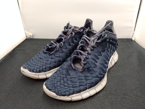 NIKE 598384-441 FREE INNEVA WOVEN SP ナイキ ネイビー スニーカー 26cm 箱無し 使用感有り