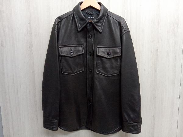 2023年最新】ヤフオク! -「レザーシャツ」(AVIREX)の中古品・新品