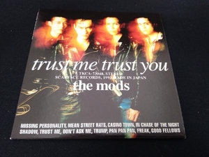 紙ジャケ THE MODS CD TRUST ME TRUST YOU